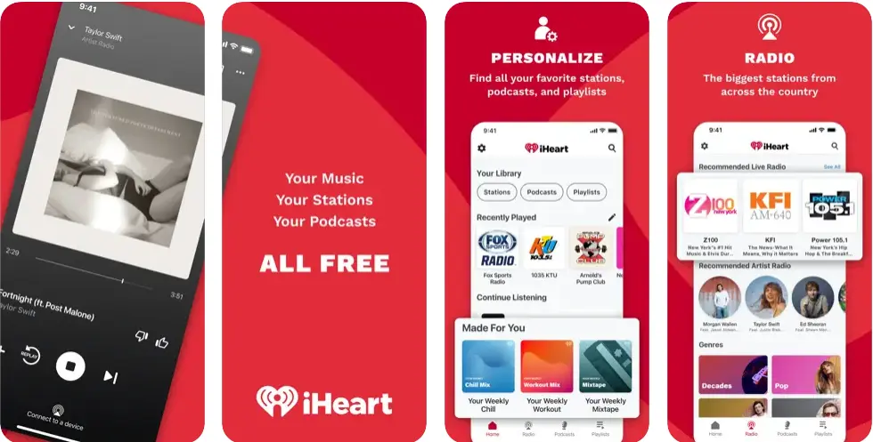 iHeartRadio Music Straming App